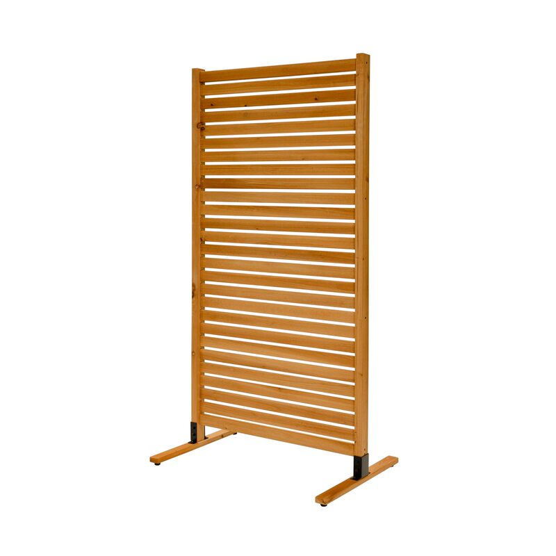 Wooden fence guardrail partition decoration air conditioning fence outdoor high-grade wooden privacy screen cross-border source factory