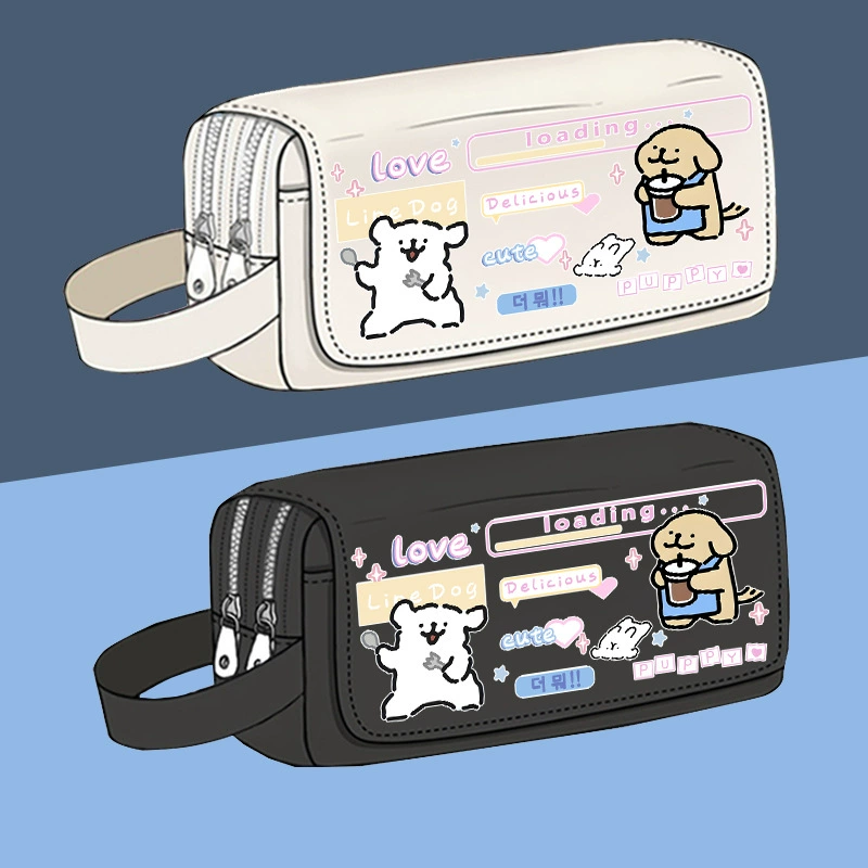 Cartoon high quality capacious pencil case for boys and girls for elementary school students, for secondary school