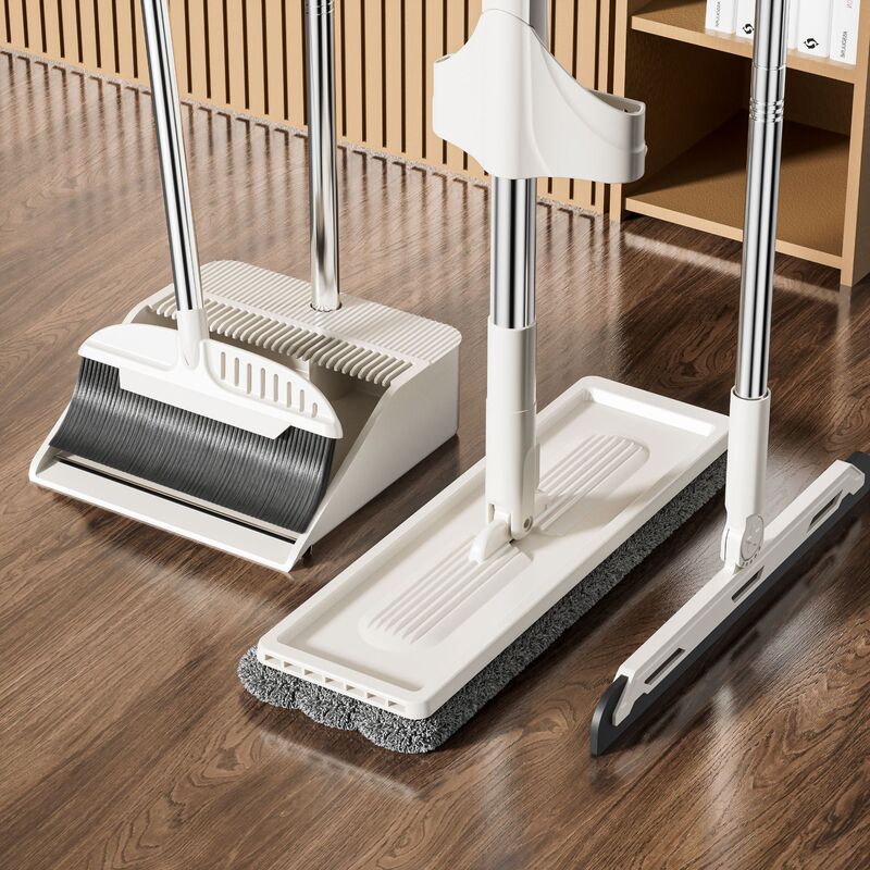 Household Broom and Dustpan Set, Magic Broom, Wiper Broom Set, Broom and Mop, Complete Set of Cleaning Tools Household Broom and Dustpan Set, Magic Broom, Wiper Broom Set, Broom and Mop, Complete Set of Cleaning Tools