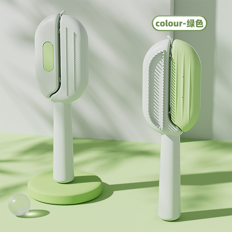 Peine para gatos, peine para mascotas, artefacto, peine para perros, peine para gatos, peine de limpieza especial, cepillo para masajes, peine de pelo flotante, peine de fila de pelo largo