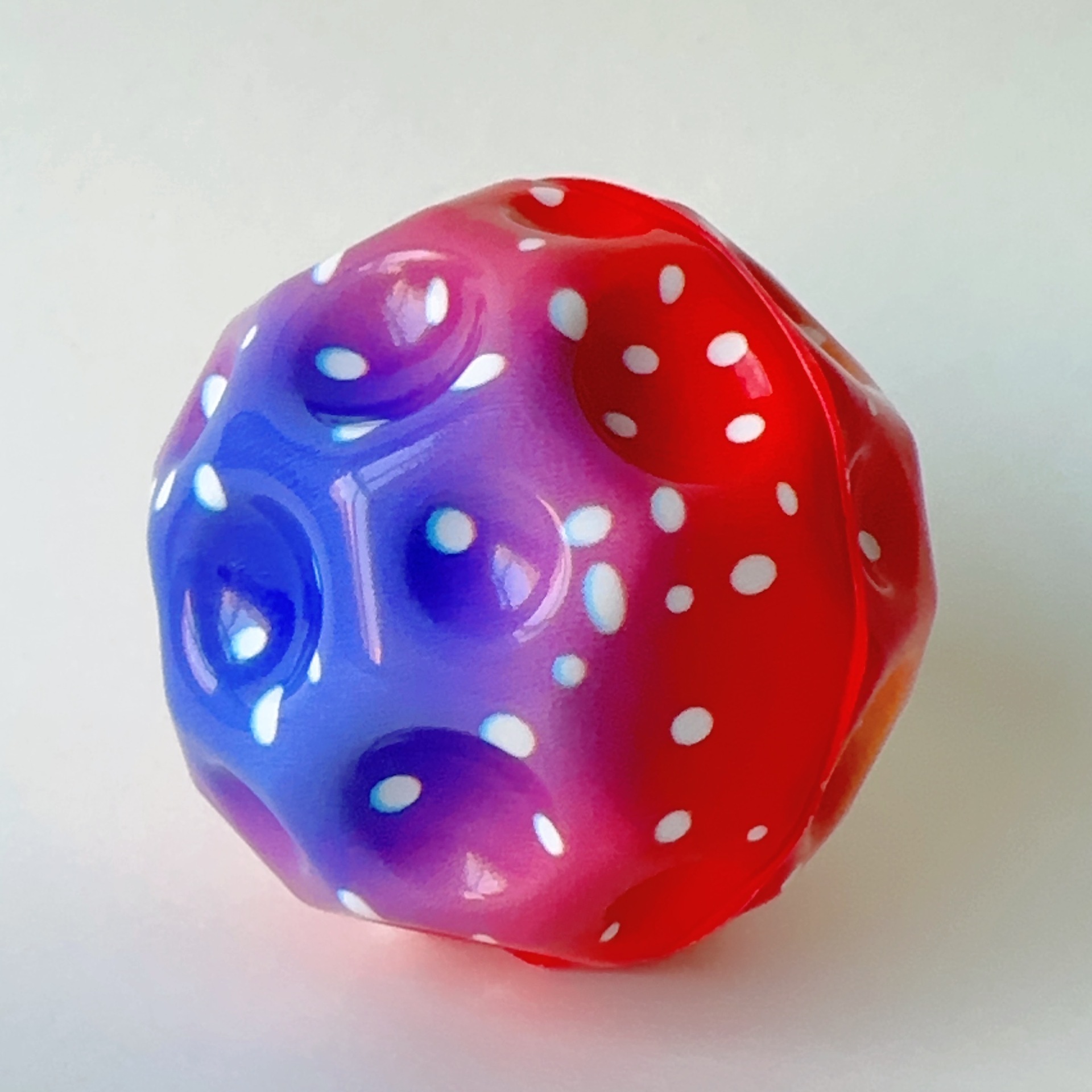 Bolas de alta elasticidad luna de piedra fluorescente de noche cinturón de lámpara cuerda de retroceso muñeca juguetes para niños bolas de acero ejercicio de reacción image 27