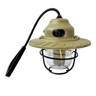 Mini Camping Lamp with Ultra-Long Battery Life, Space Curtain Ambiance Lamp, Retro Camping Lighting, Outdoor Tent Hanging Lamp, Pinecone Lamp