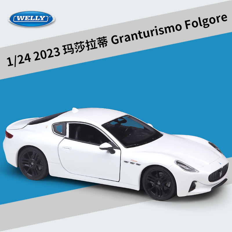 Welly 1:24 2023 Martha Granturismo Folgore Artificial Alloy Car Model
