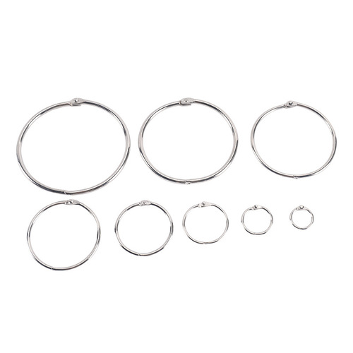 Wholesale 20- 40mm book ring, photo album binding ring, metal iron ring, book ring, desk calendar binding loose-leaf ring