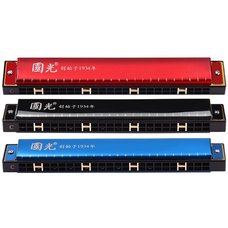 하모니카 24 홀 컴파운드 톤 초보자 학생 어린이 독학으로 하모니카 악기 소개