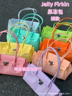Horizontal jelly bag Jelly series 26 new summer armpit bag kiikiiii same style jelly bag tote bag