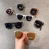Children's sunglasses, foldable sun protection cream suitable for men and women, glasses, Korean style, UF-protection