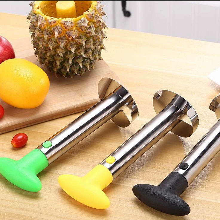 Фабрика Источник из нержавеющей стали ананас нож для удаления ананаса ядро ананас сепаратор ананас для резки ананас