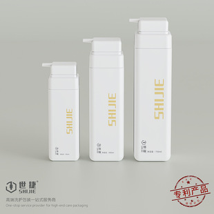 Daily Chemical Packaging Bottle Customization 300Ml500Ml750Ml Shower Gel Bottle Shampoo Conditioner Pe Bottle Customization