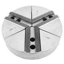 扇形液压卡盘扇型卡爪加高卡爪 全包软爪 油压伞型生爪