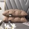 Upgraded twist flower three -dimensional coffee color