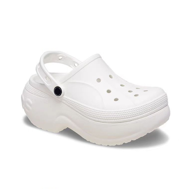 Cro Carlo Thick-Soled Bella Clogs Women's New Height-Increasing Outdoor Wading Beach Sandals Cs