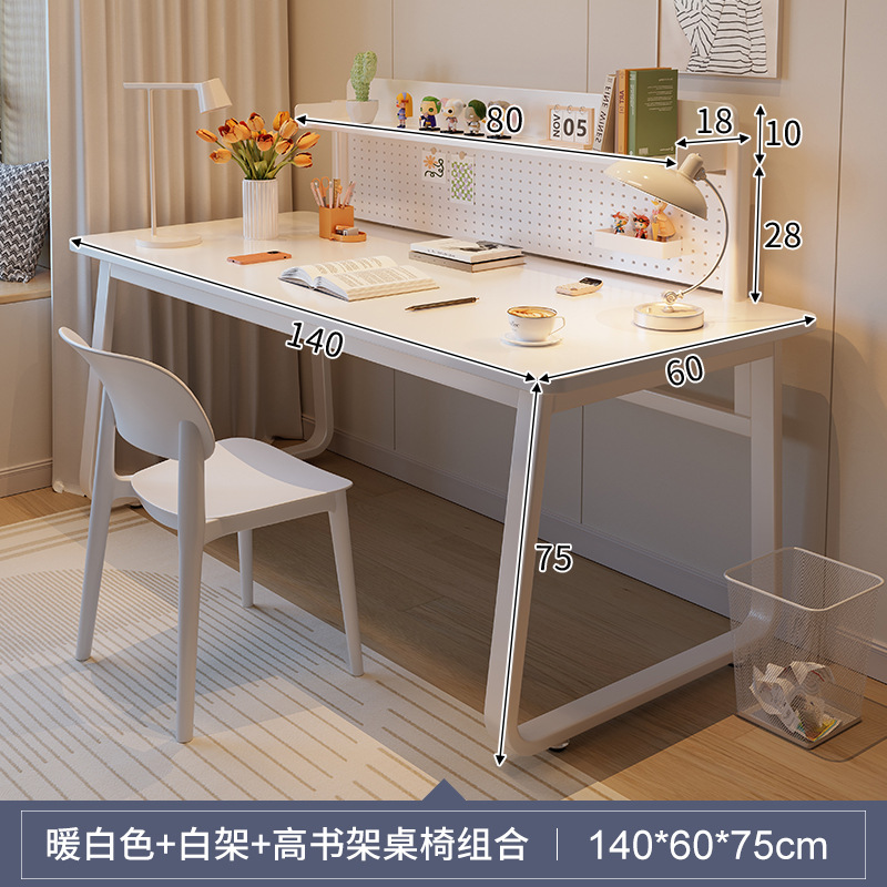 Escritorio de la computadora simple chica dormitorio pequeña mesa estudiante escritorio Workbench pequeño apartamento casa