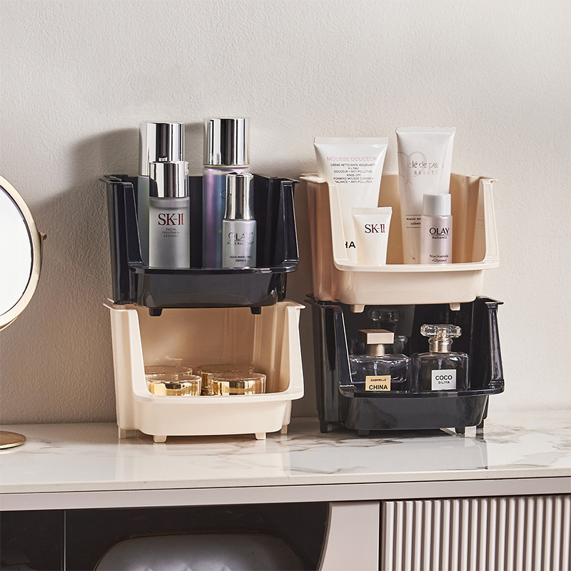 茶包收纳盒办公桌胶囊咖啡多巴胺收纳架桌面置物架茶叶零食茶水间