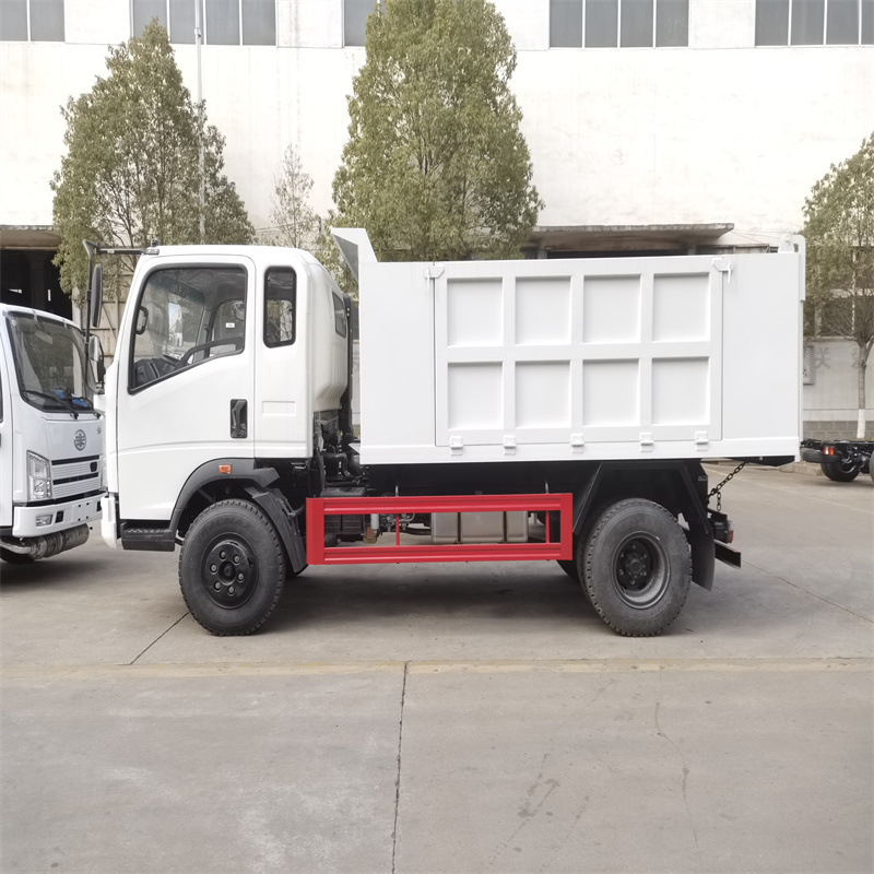 Howo12 Square Dump Truck Factory Direct Sales Right-Hand Drive 8-Ton Dump Truck Engineering Truck Muck Truck Garbage Transport Truck