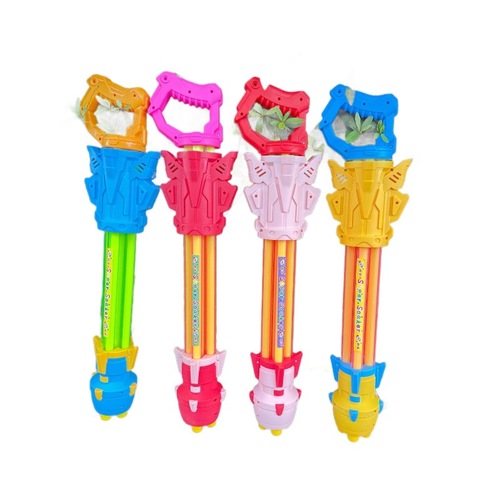 Water Gun Children's Pull-Start Water Gun Summer Water Play Water Fight Beach Water Play Sand Digging Toy Set