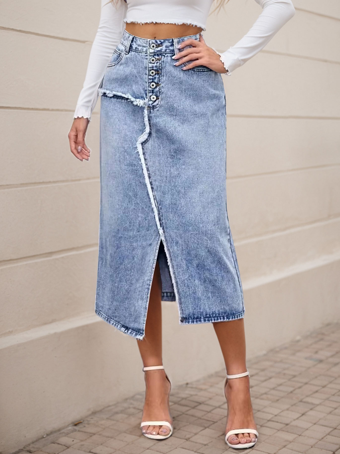 denim skirt
