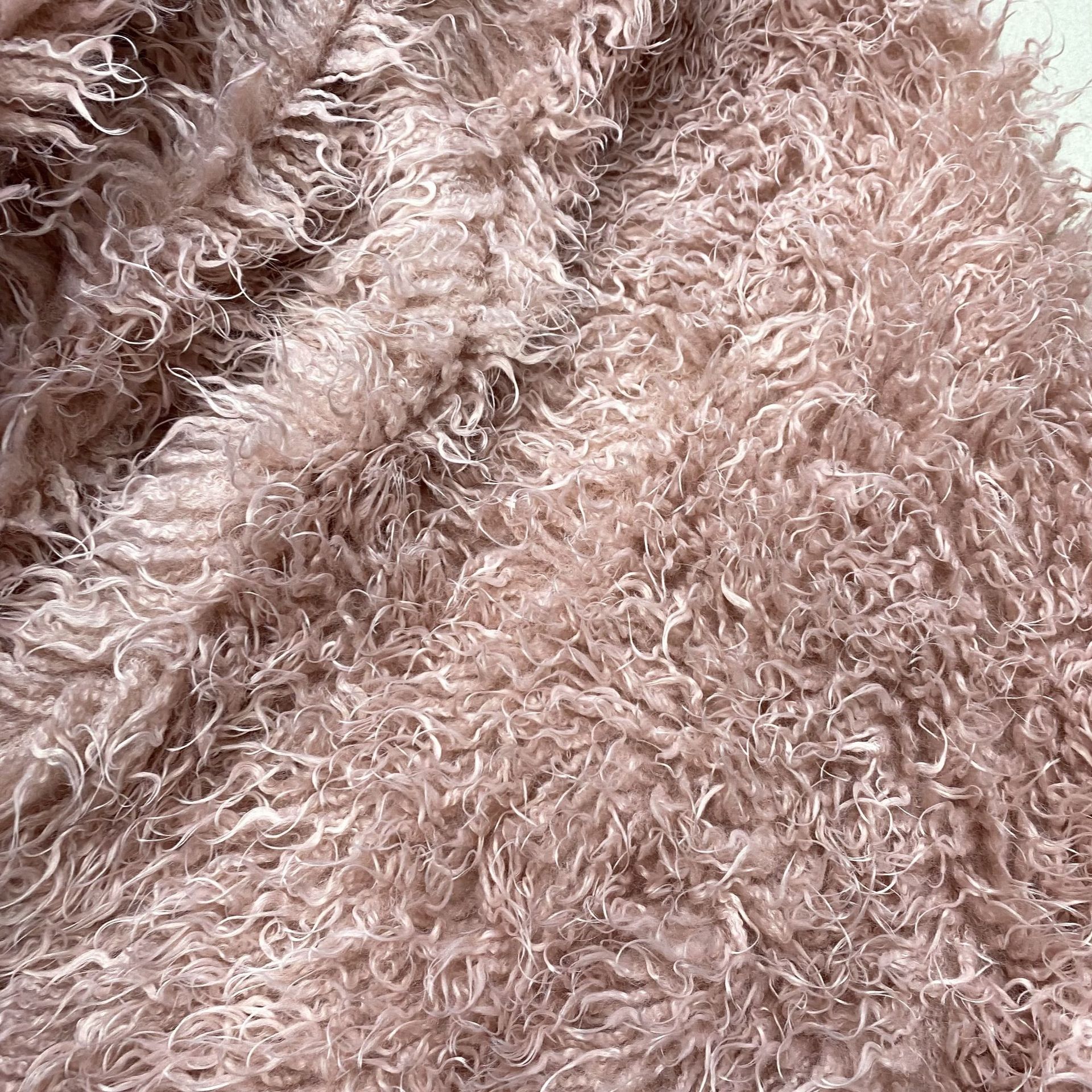 Nueva lana de peluche de playa de rabanes almohada juguete tela de ropa lana de peluche larga