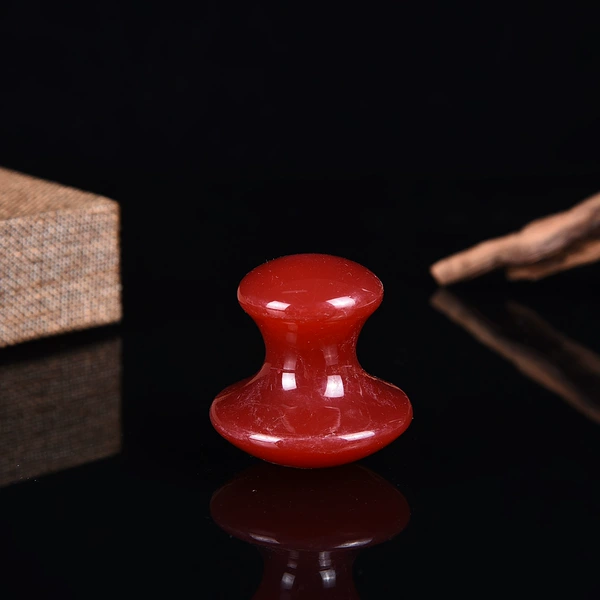 Red mushroom head