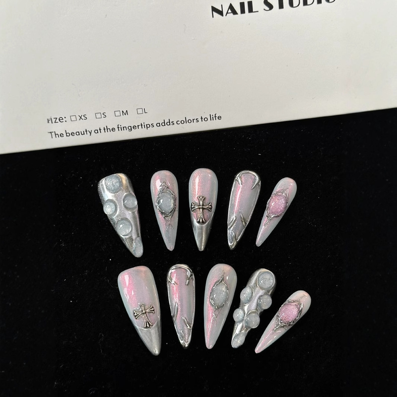 Nail Art Nails, Handmade Wearable Nails, High-Quality Products, Pure Handmade Cross-Border Export Wholesale, High-Quality Wearable Nails Nail Art Nails, Handmade Wearable Nails, High-Quality Products, Pure Handmade Cross-Border Export Wholesale, High-Quality Wearable Nails