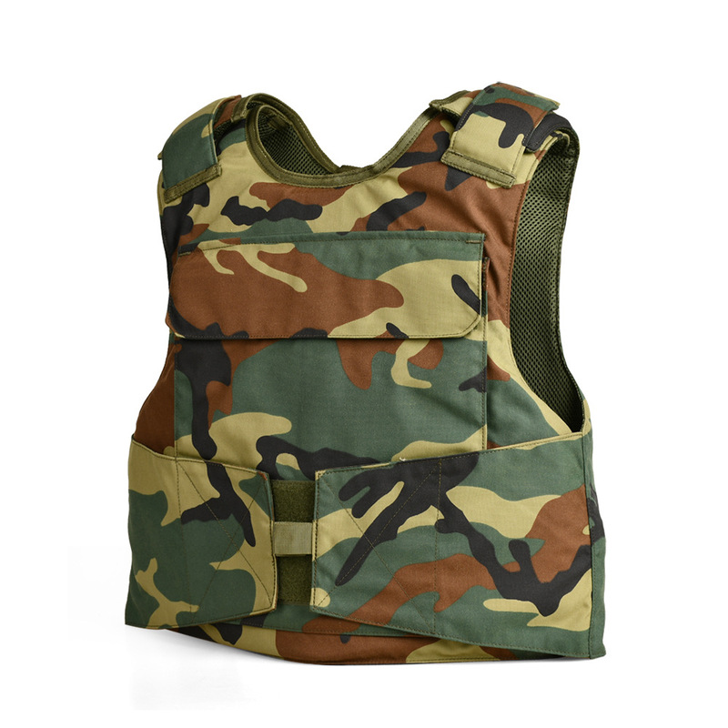 Foreign Trade Camouflage Nij Iiia Standard Bulletproof Vest Ultra-High Molecular Weight Polyethylene Pe Lightweight Bulletproof Vest
