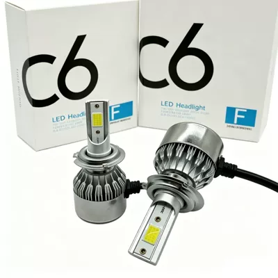 C6 LED Fənərlər, H4, H7, H11, 9005, 36W Avtomobil İşıqları