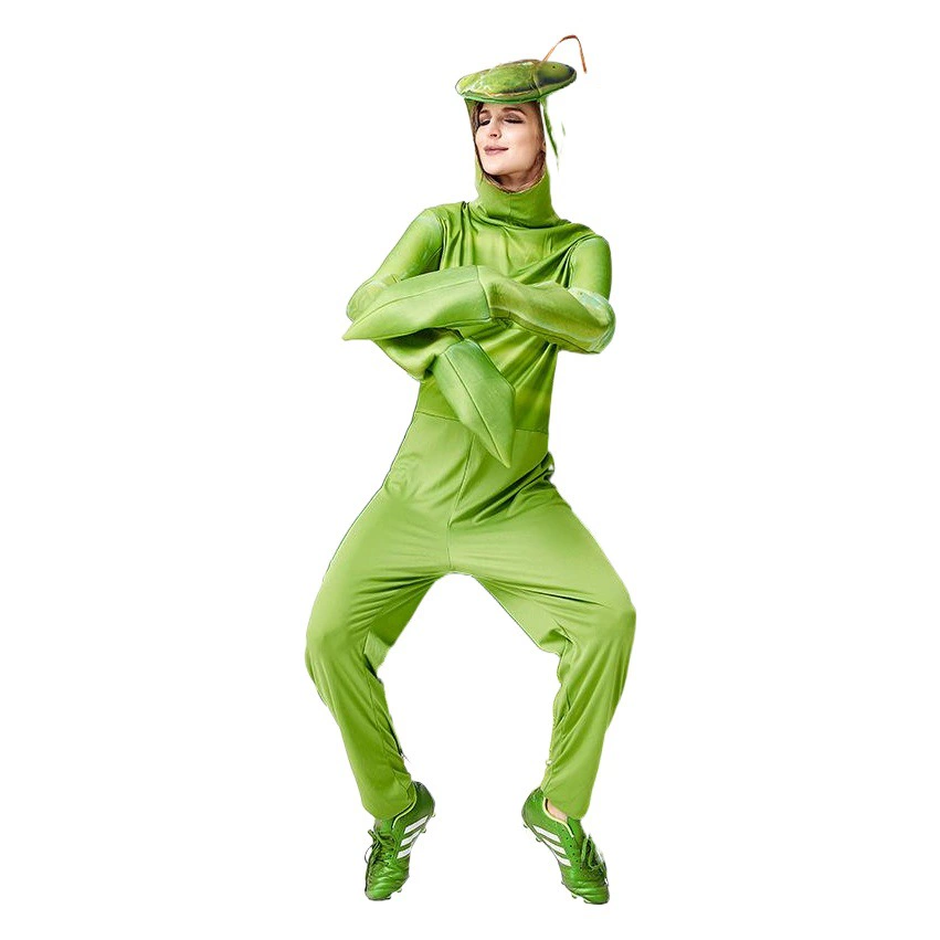 Парк развлечений Зоопарк Сад Мероприятия Рабочая форма Мужской Богомол Персонификация Эластичная одежда Развлечения для родителей и детей