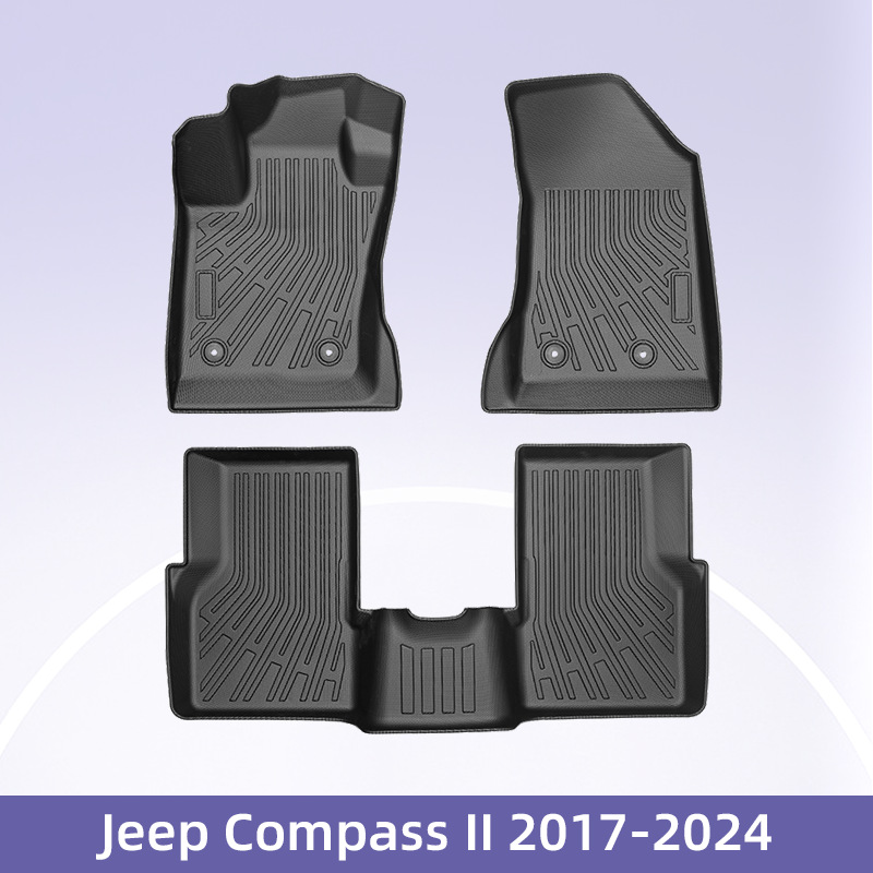 Europa para Jeep Compassll 2017 - 2024 TPE combustible 3D todo tiempo TPE cojín para automóviles