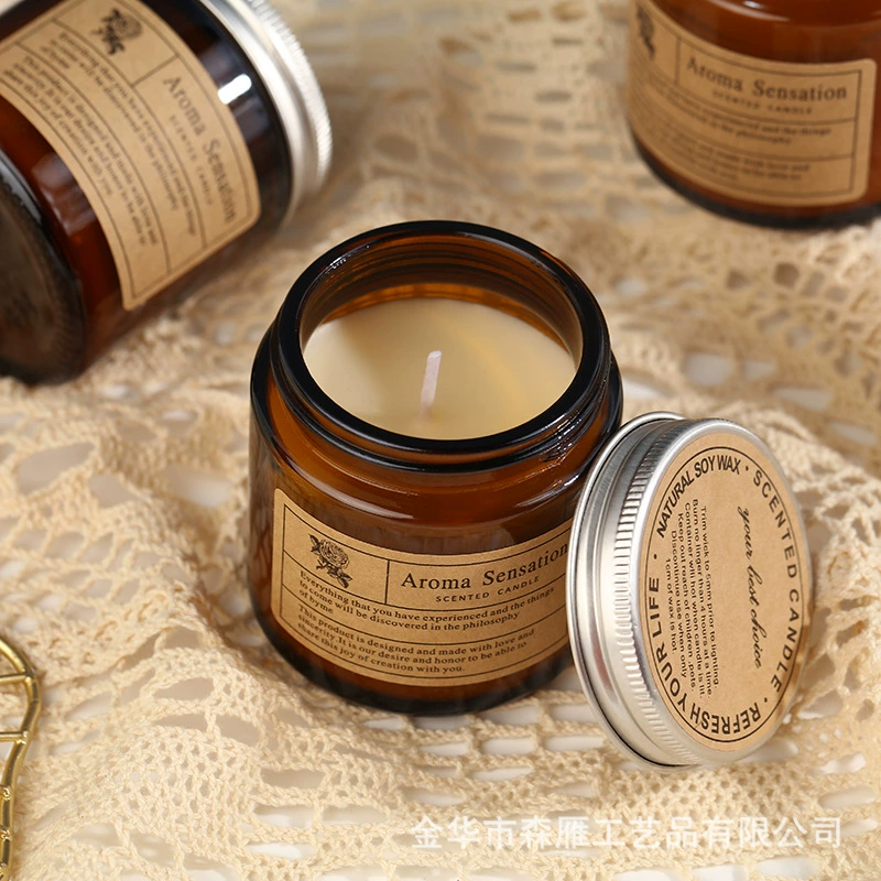 Aromatherapy, candle, perfumed glass oil, DIY