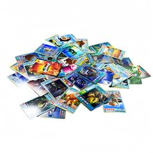 跨境爆款山海经卡牌木头人集换式闪卡玩具收藏级套装卡片