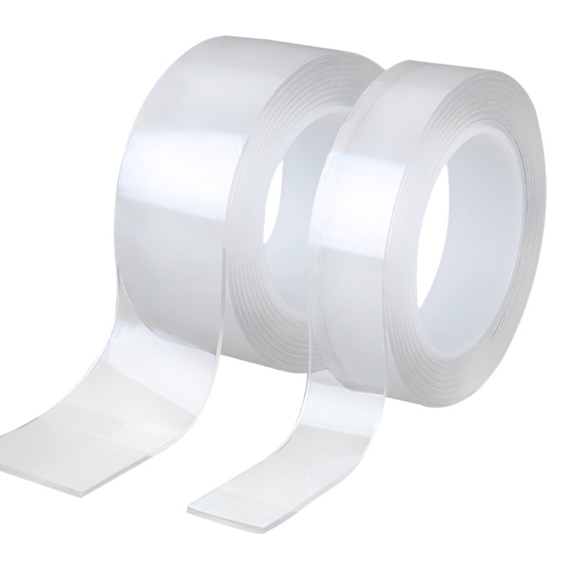 Nano cinta grande al por mayor fuerte traceless extraíble adhesivo transparente nano cinta de doble cara cinta acrílica