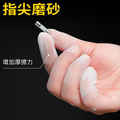 Disposable finger cots wholesale anti-static cut frosted dust-free protective purification low halogen sulfur-free transparent finger cots
