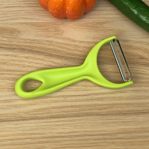 Manufacturer supplies plastic handle, stainless steel melon peeler, fruit and vegetable peeler, household kitchen gadgets