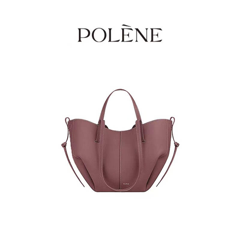 跨境爆款pol波灵恩翅膀包Cyme牛皮水桶包手提包托特大容量通勤女 - Thumbnail 20