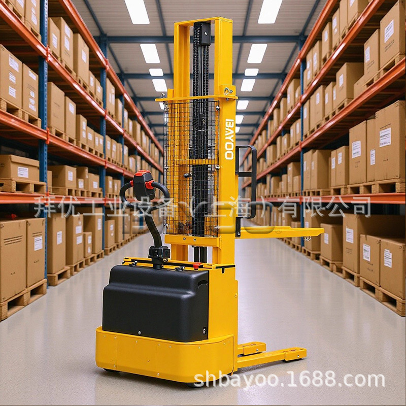 BAYOO/拜优 全电动堆垛车 电动堆垛机 巷道堆垛叉车BHY20100