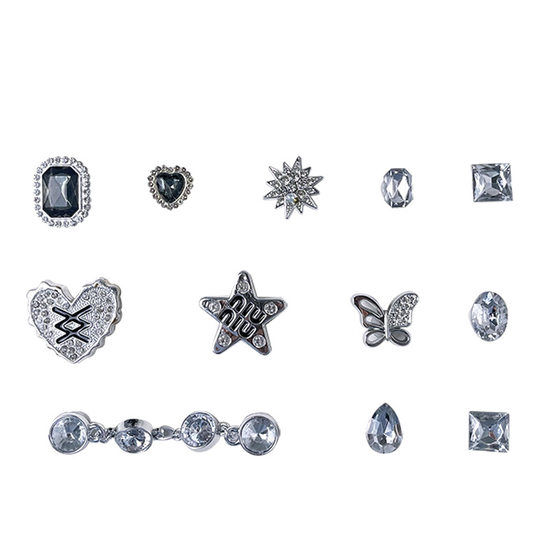 Cross-border Hole Shoes DIY Decorative Shoe Buckle Ins Advanced Sense Hole Shoes Accessories suit Detachable Three-dimensional Shoe Flower