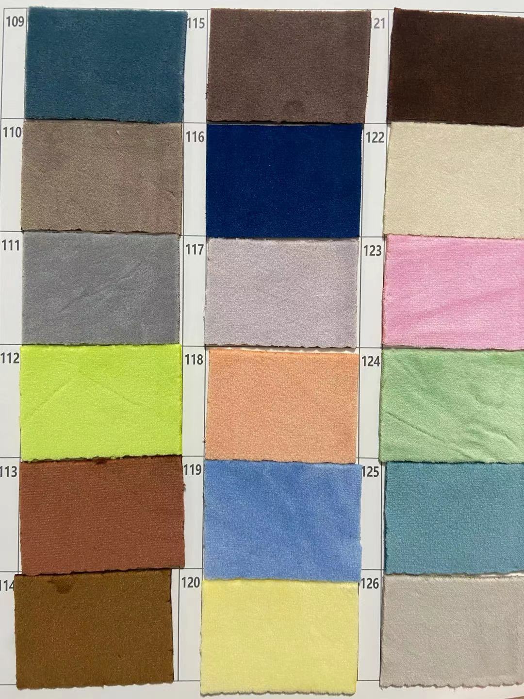 Spandex tela súper suave de alta elasticidad Cristal súper suave franela elástica de cuatro lados ropa para niños zapatos y sombreros bolsas de tela de peluche de juguete