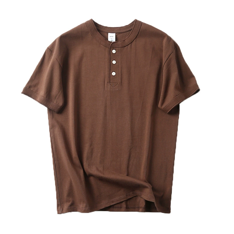 (Cross-border trading), summer cotton comfortable solid T-shirt, American style