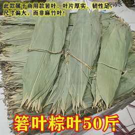粽叶批发干野生粽子野生端午包垒德株端午50粽子叶商用斤厂家粽叶
