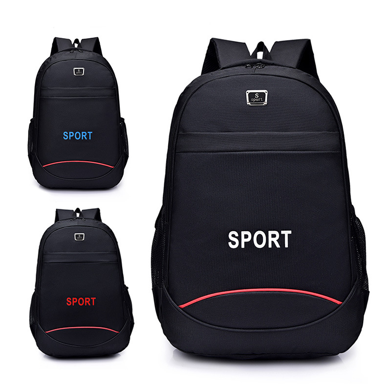 2021 new backpack male Oxford cloth midd...
