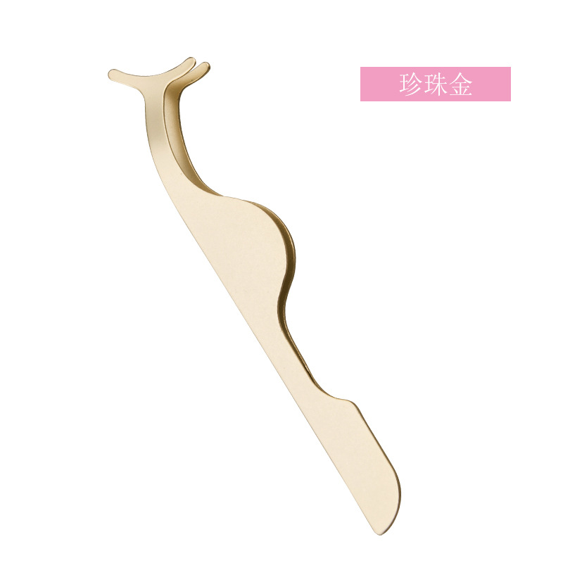 Suministro directo de fábrica rizador de pestañas ayuda de pestañas falsas pinzas de pestañas anti-sacudida de mano arco clip cosmético