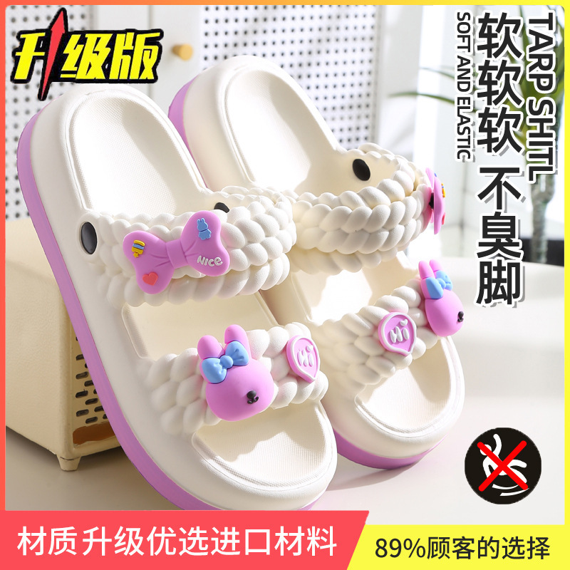 宝宝凉鞋夏季2025新款幼儿洞洞鞋儿童超轻便女童小公主防滑沙滩鞋|undefined