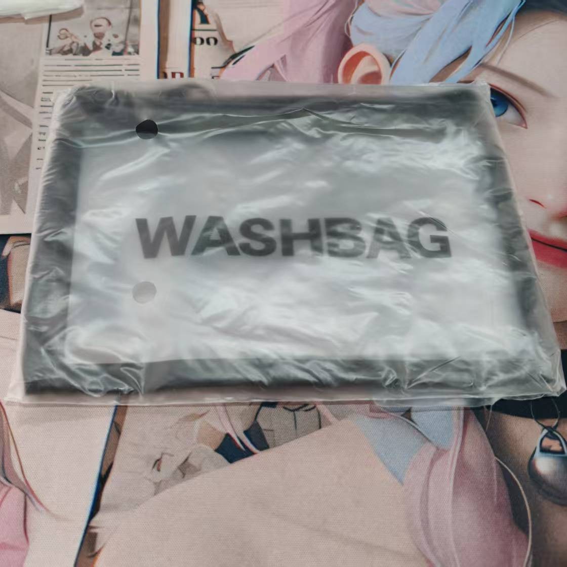 블랙 미니 플랫 백