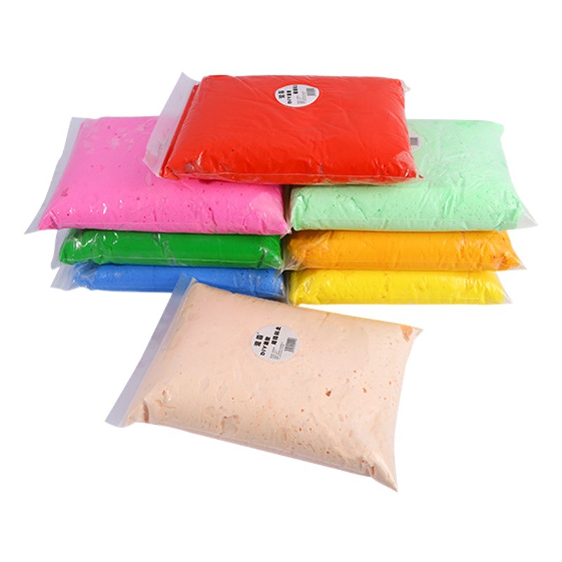 Venta al por mayor 500g ultra-luz arcilla una Jin arcilla kindergarten gran bolsa de color arcilla niños DIY hecho a mano ultra-luz arcilla