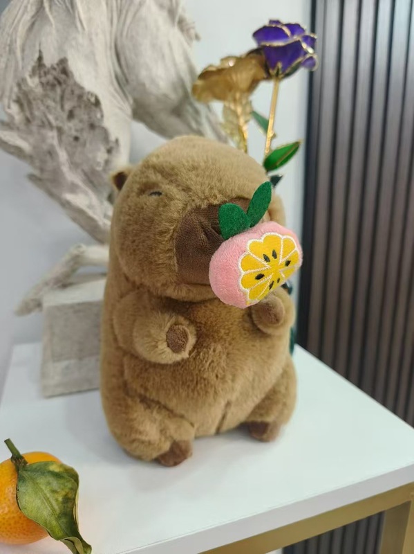 8inch グラブマシーン人形ぬいぐるみカピバラカピバラ 8 インチ人形人形結婚式投げフープギフト|undefined