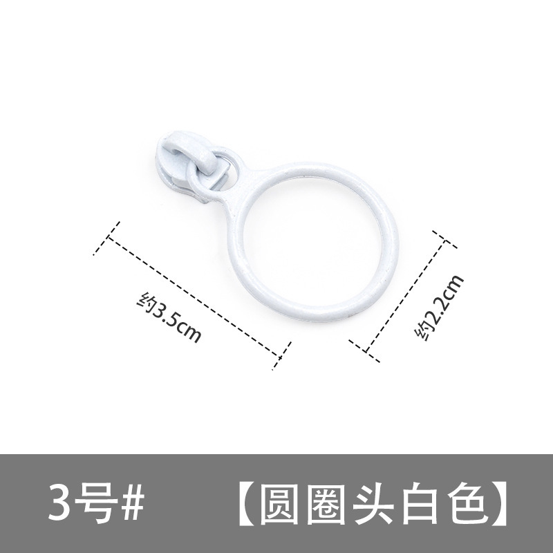 ジッパーヘッド3号5号8号10号卸売りスポットナイロン樹脂金属ファスナーファスナー|undefined