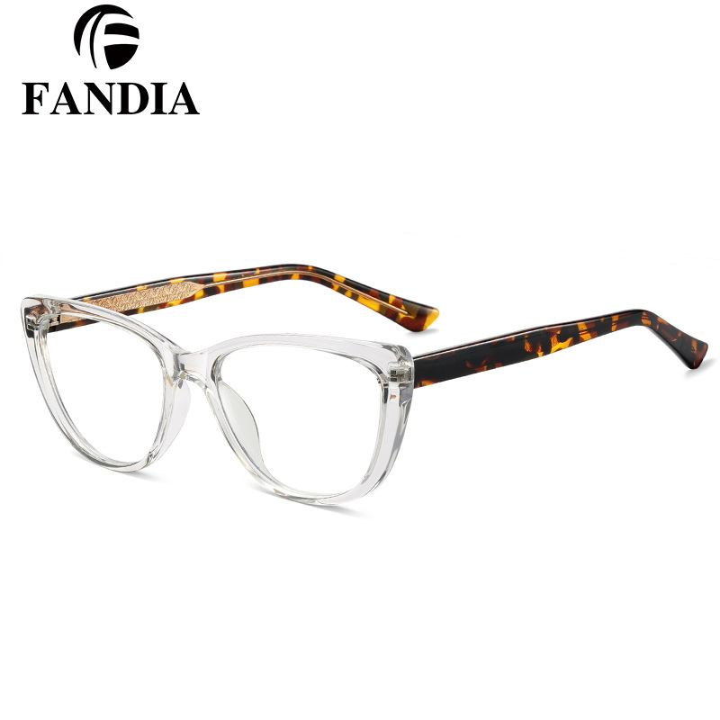 81578 Europa y América imitación de la placa personalidad gafas de luz plana textura de color de color CP insertado gafas de protección de lanza de tendencia