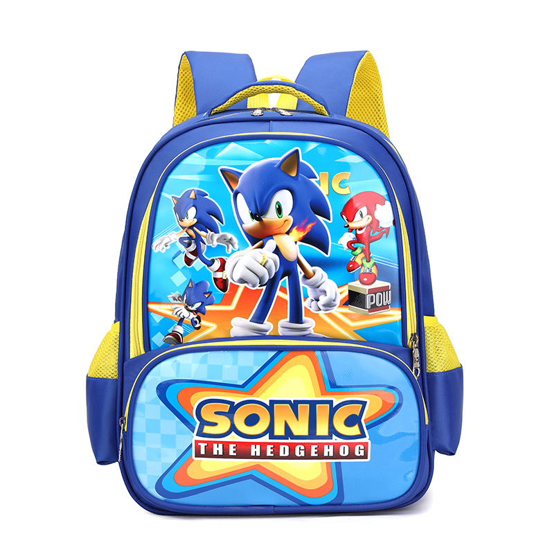 Spider-Man bolsa de dibujos animados de alivio de carga de protección de la columna Nuevo estudiante de la escuela primaria mochila 1-5 grado niños