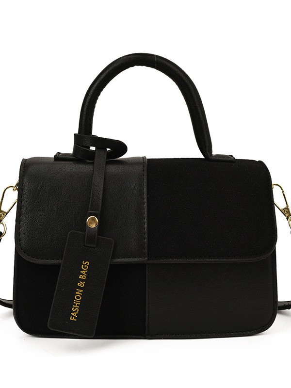 Bolsos de mano de textura alta para mujeres 2025 nueva tendencia europea y americana cruzada retro empalme versátil mochila