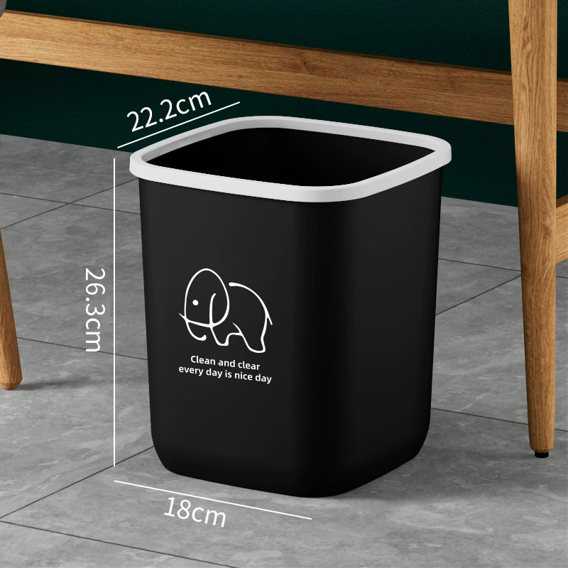High quality capacious garbage can for home use for living room